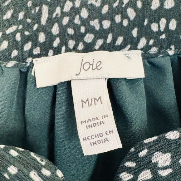 Joie Limited Edition Balloon Sleeve Dress Arctic Animal Spot Size Medium - Picture 4 of 7